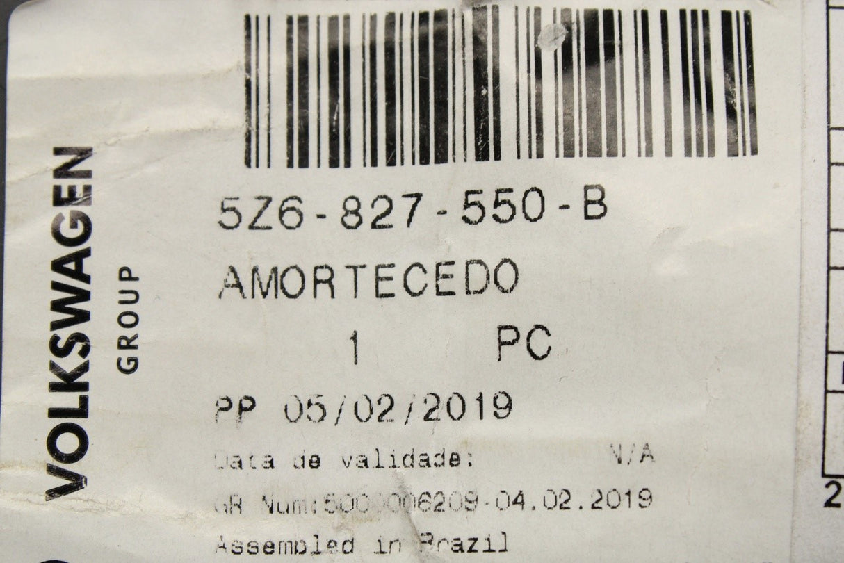 VW Fox 2005-2012 tailgate boot lid gas strut (x1) 5Z6827550B