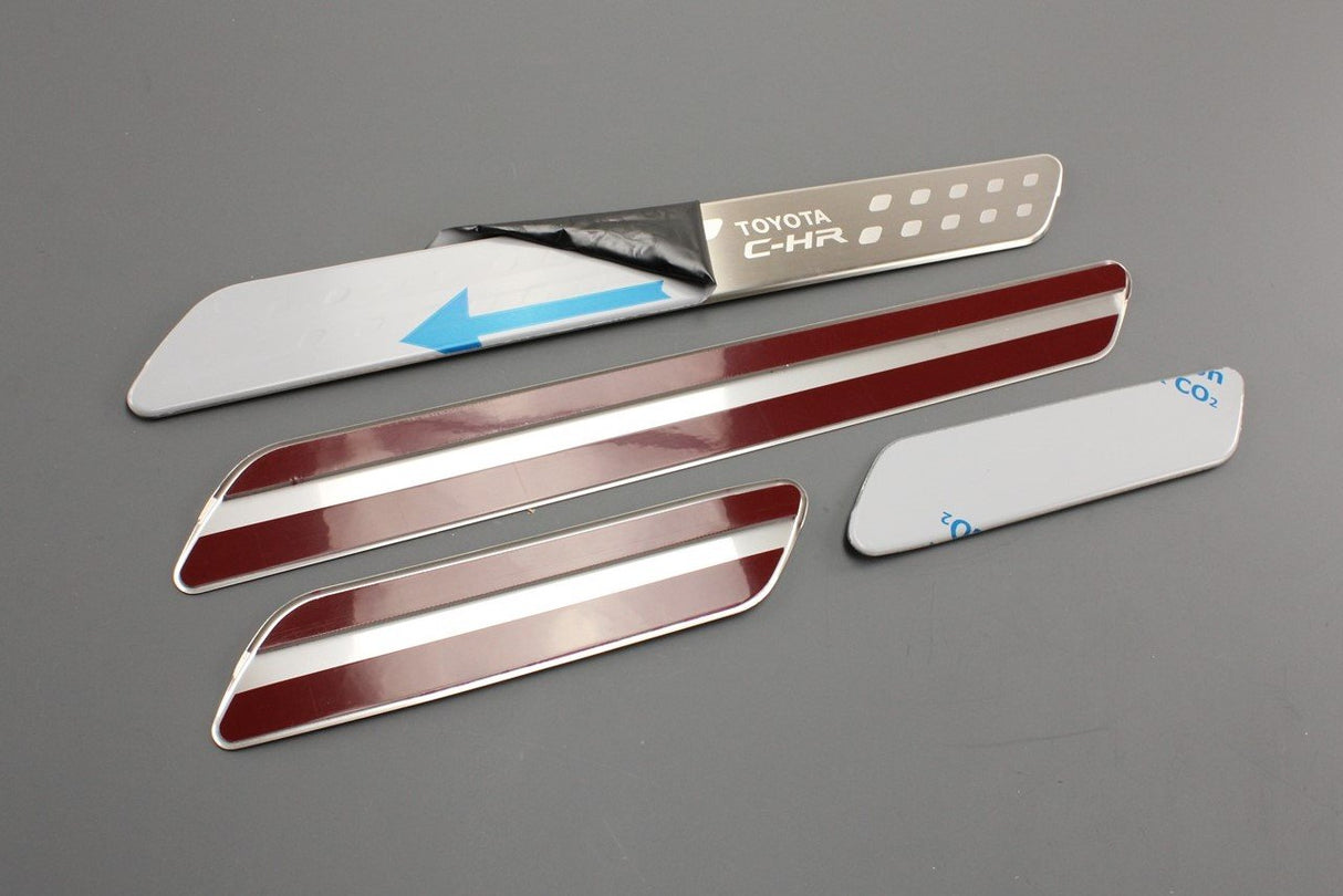 Toyota C-HR front and rear sill trims scuff plates PW382-10000