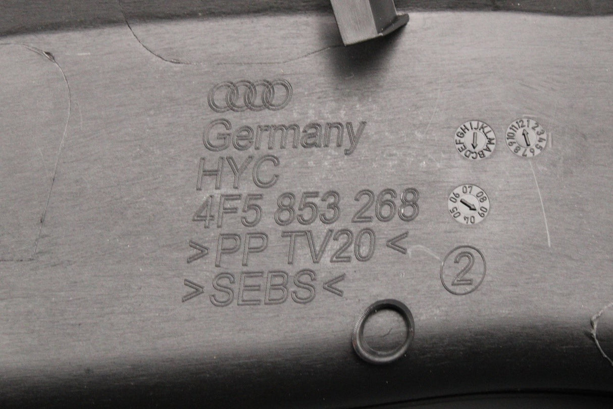 Audi A6 S6 Saloon 2005-08 weatherstrip cover (rear right) 4F5853268C 01C