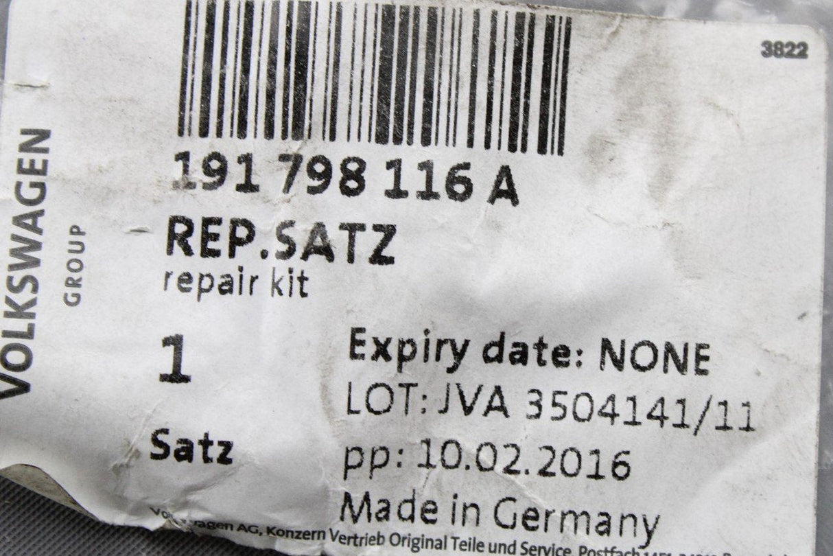 VW Golf MK2 MK3 Jetta gear shift linkage repair kit 191798116A