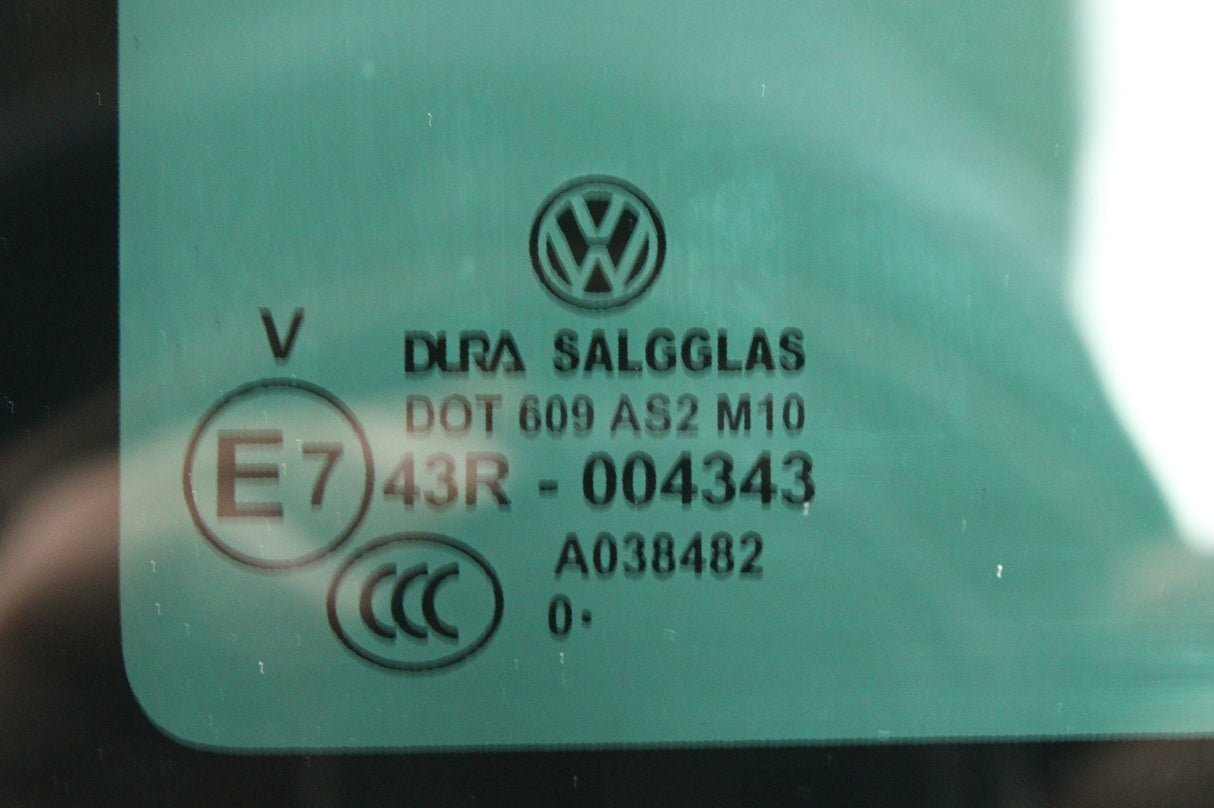 VW Transporter T5 T6 2010-20 sliding side window (right) 7E0847796E