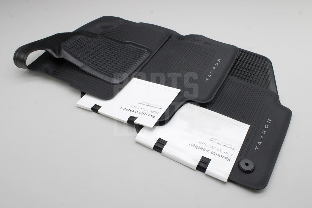 VW Tayron 2025-on RHD all weather floor mats set (7 seats) 57L061511 82V