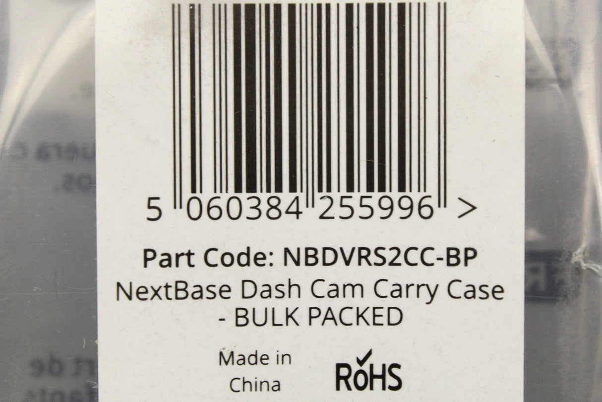 Nextbase dash camera carry case (Series 2) NBDVRS2CC-BP