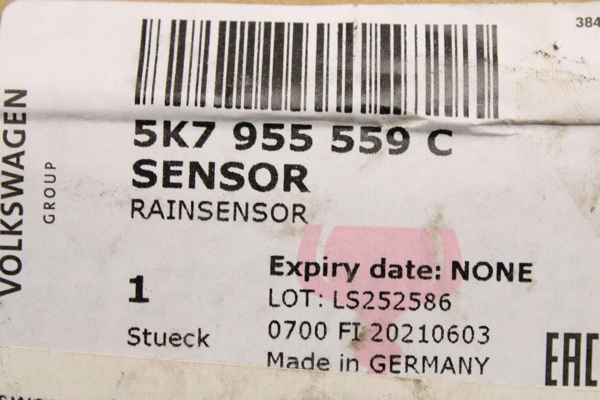 VW Transporter T6 Amarok Caddy Up! windscreen rain sensor 5K7955559C