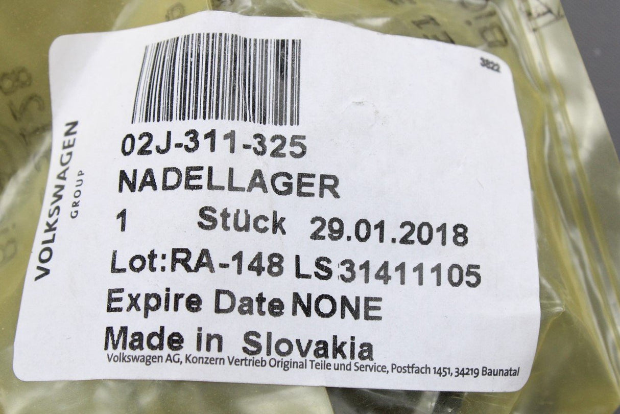 VW Audi Skoda SEAT gearbox needle bearing (30.6x40x25.8) 02J311325