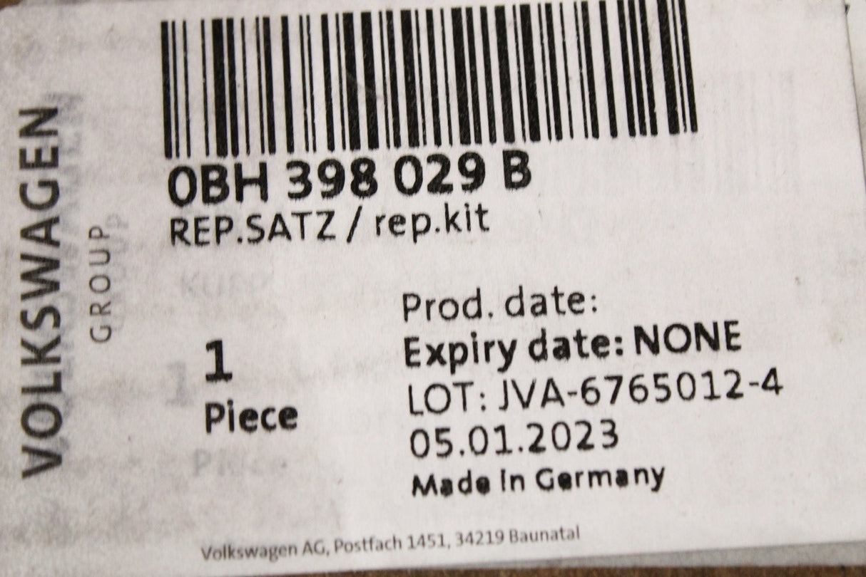VW Audi Skoda SEAT DSG 7 speed clutch repair kit (DQ500) 0BH398029B
