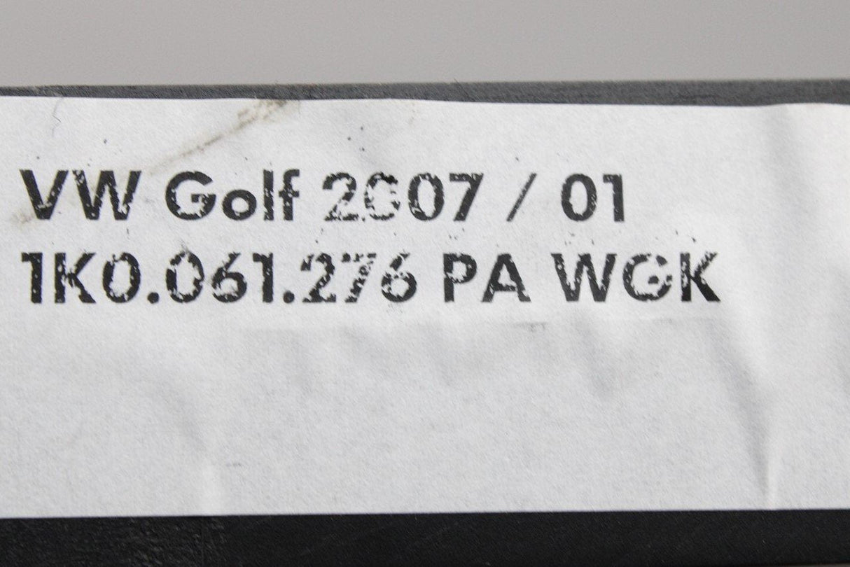 VW Golf MK5 MK6 Scirocco rear carpet floor mats set 1K0061276PA WGK