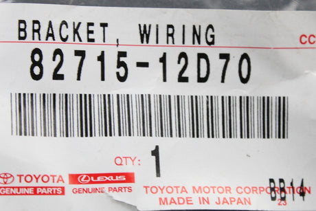 Toyota & Lexus wiring harness bracket 82715-12D70