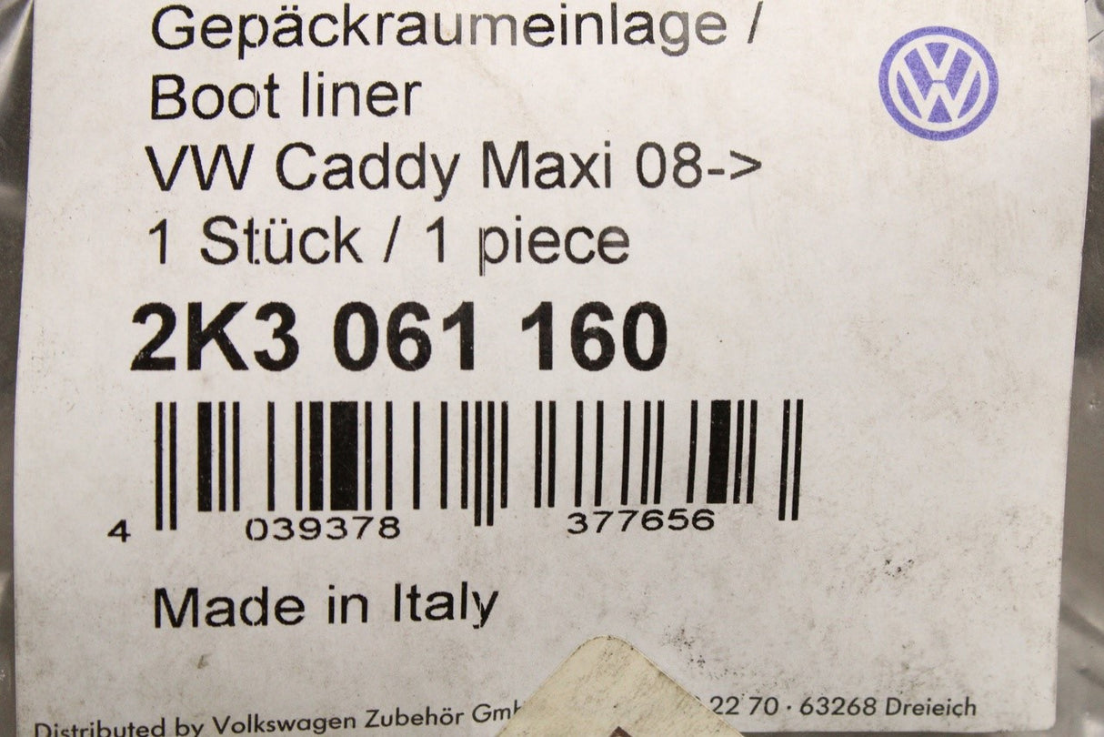 VW Caddy Maxi 2008-2020 boot liner (7 seater) 2K3061160