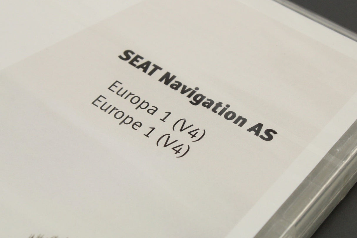 SEAT navigation SD card document (Europe) 6P0919866M