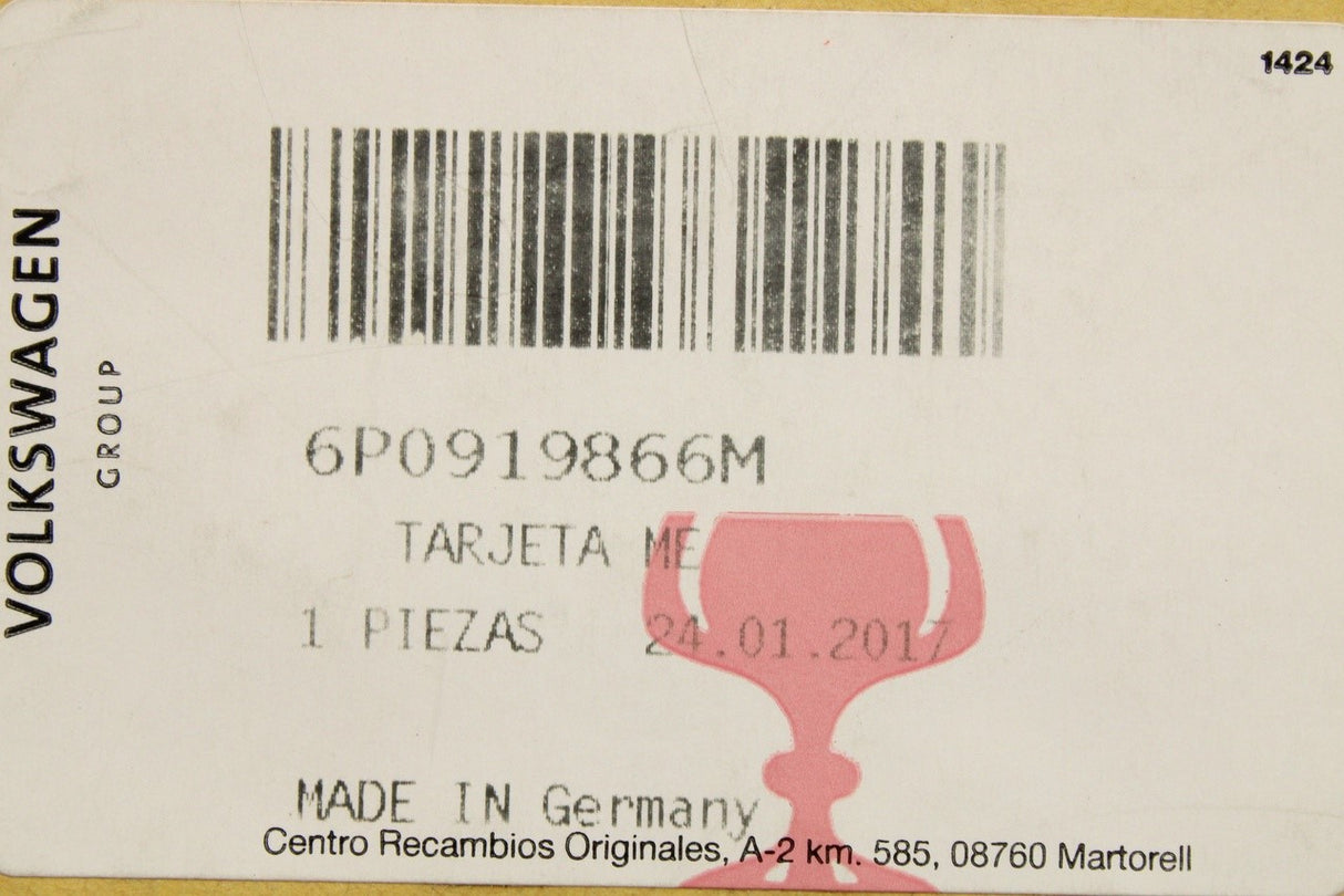 SEAT navigation SD card document (Europe) 6P0919866M