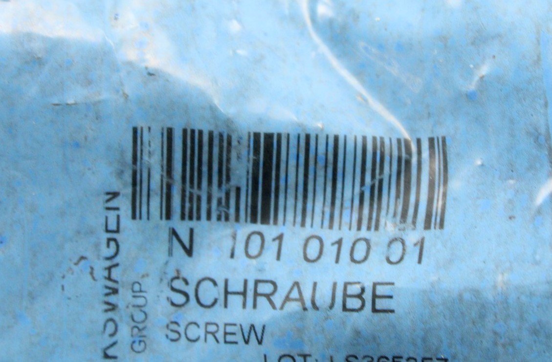 VW Audi Skoda SEAT clutch pressure plate bolt (M7x26x15) N10101001