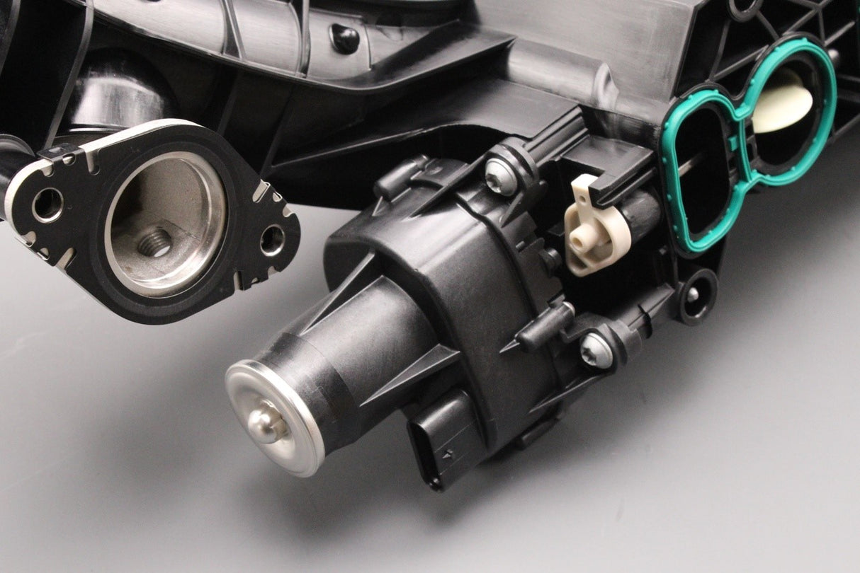 BMW 3.0L B57 intake manifold AGR with flap control actuator 11618477029