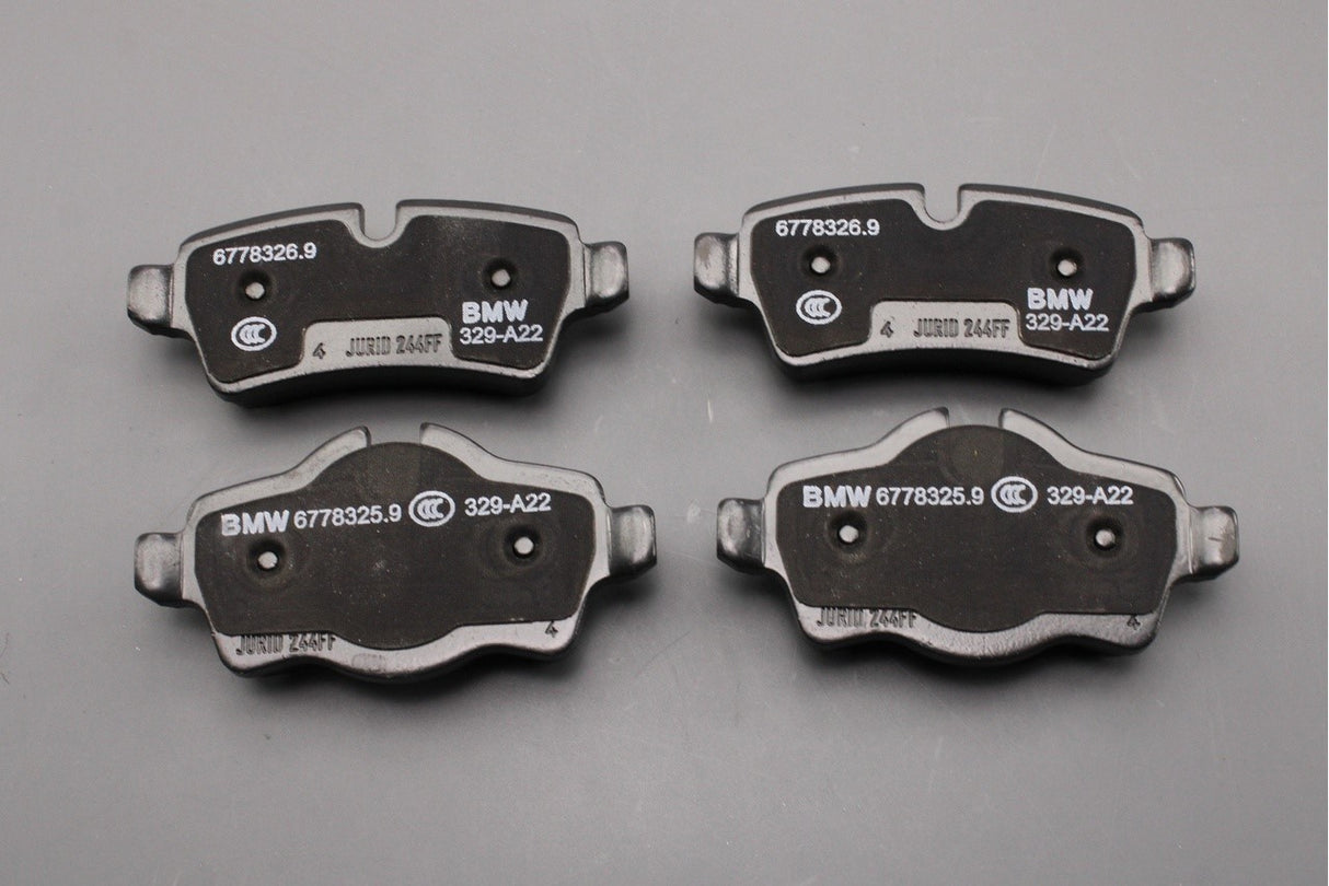 BMW MINI R55 R56 R57 2005-15 rear brake pads with sensor 34212289154