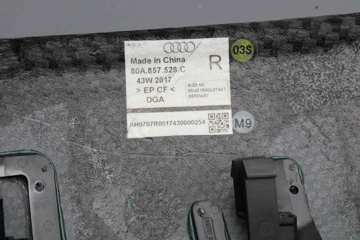 Audi Q5 Q7 2016-on carbon fibre wing mirror cap set 80A072530 3Q0