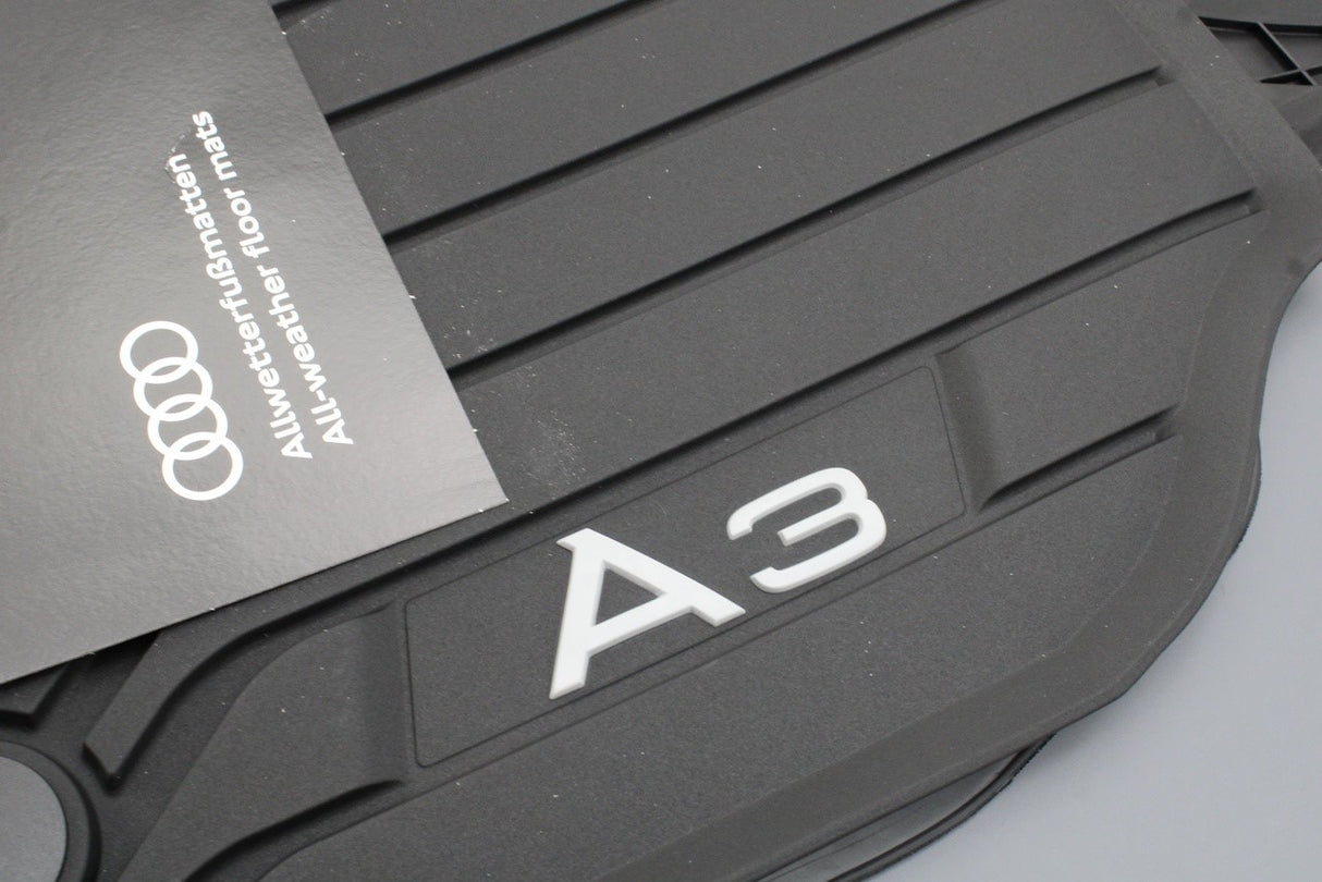 Audi A3 RS3 20-on Front RHD all weather rubber floor mats 8Y2061501 041