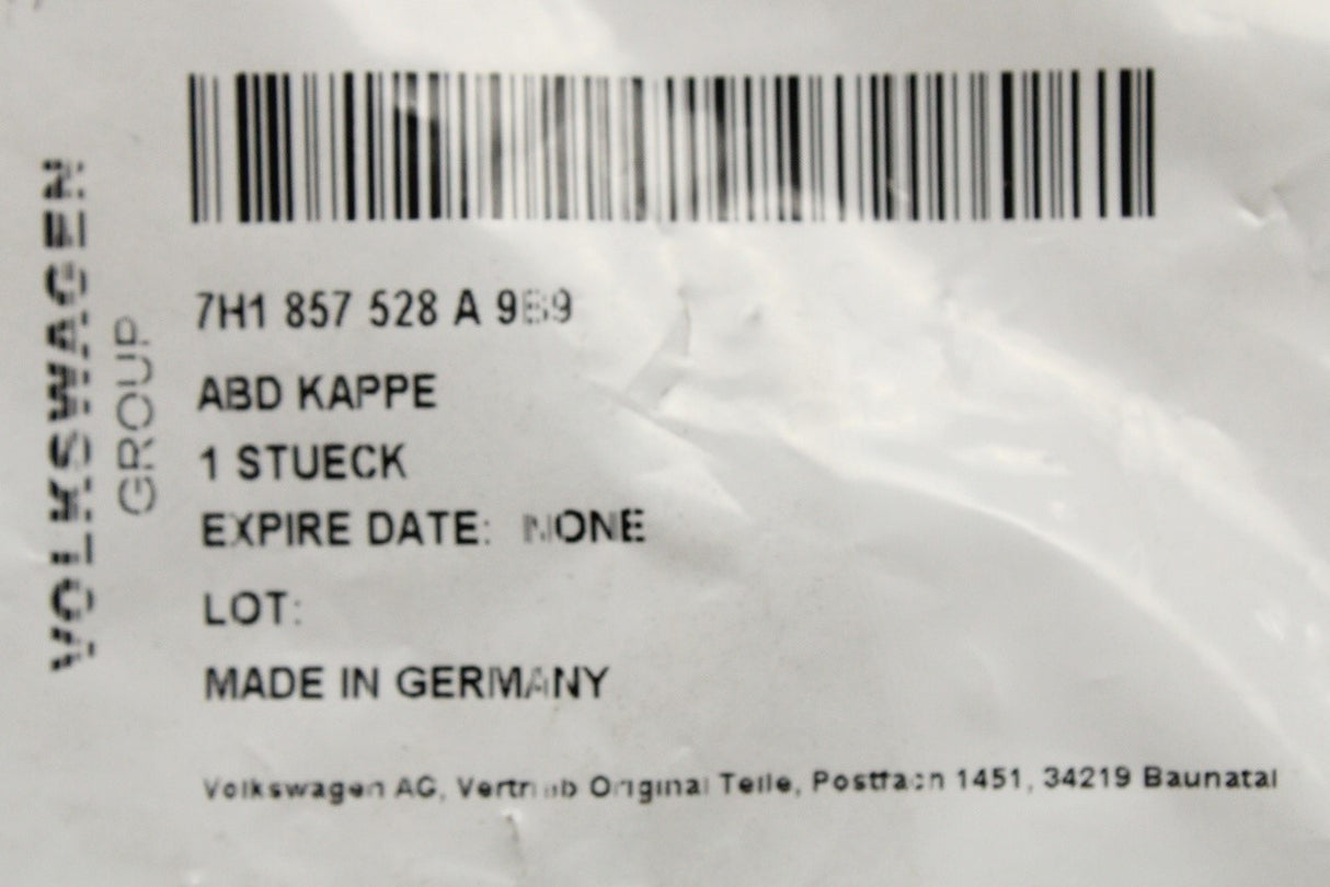 VW Caddy Transporter T5 03-20 LHD wing mirror cap (right) 7H1857528A 9B9