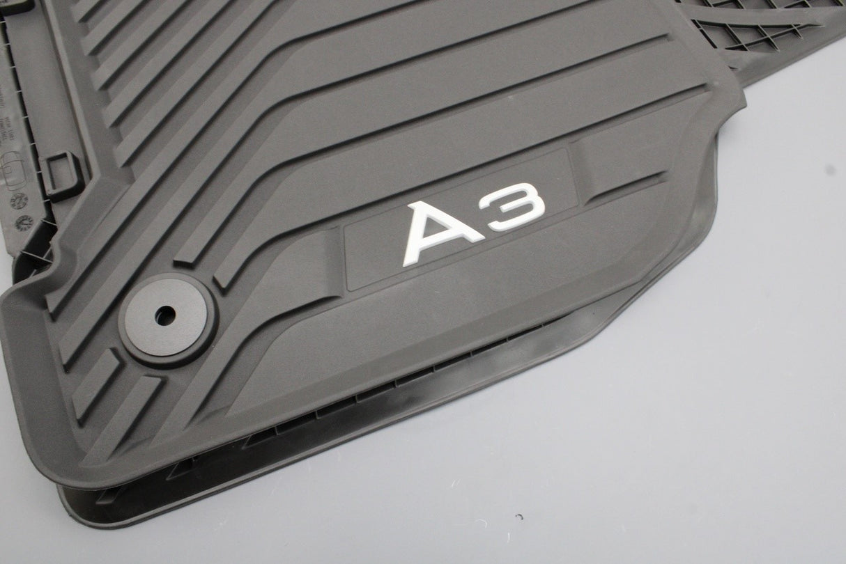Audi A3 MHEV 2021-On front rubber floor mats (RHD) 8Y2061501B 041