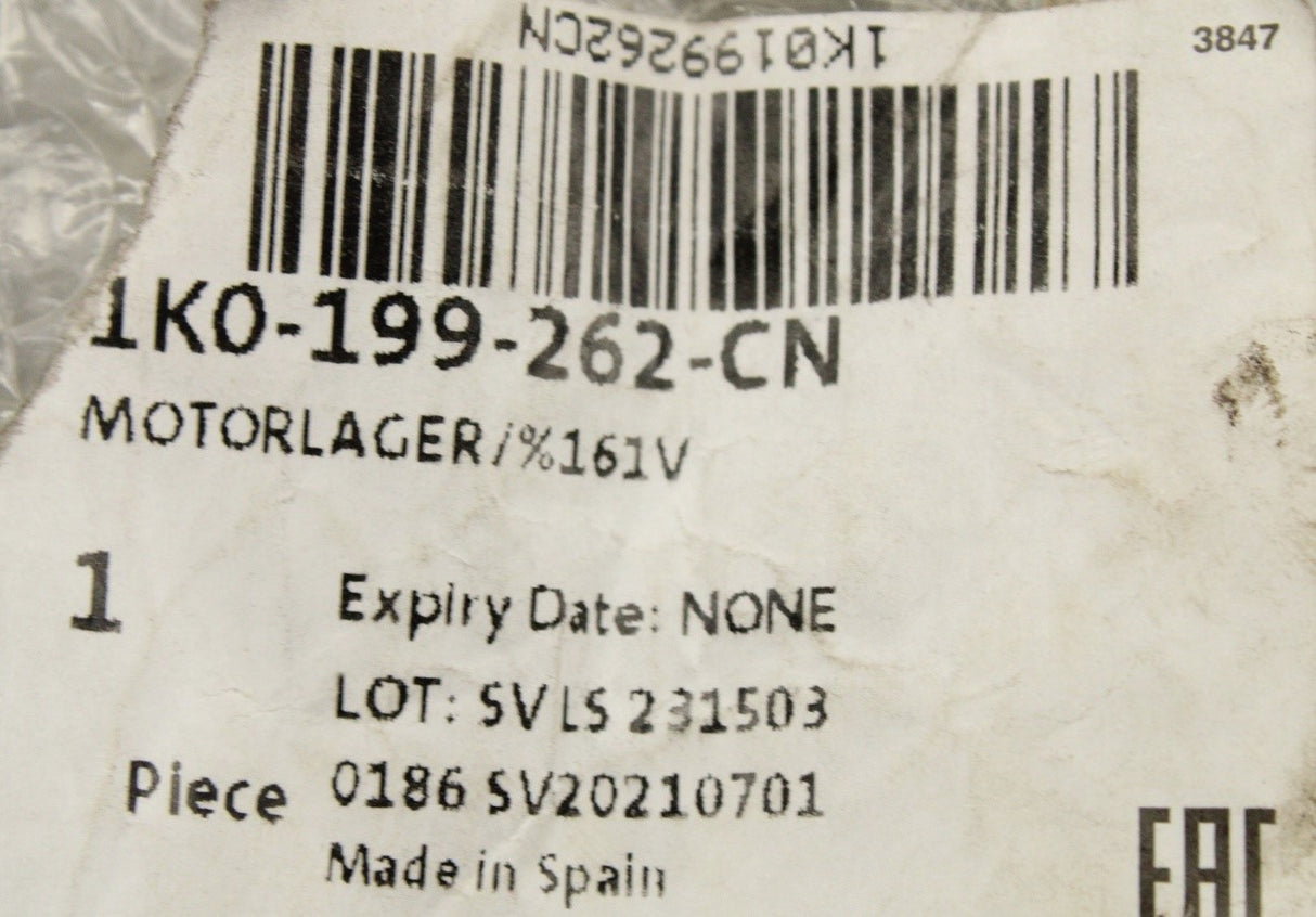 VW Golf MK6 Audi Skoda SEAT 1.6 2.0 TDI engine mount (right) 1K0199262CN