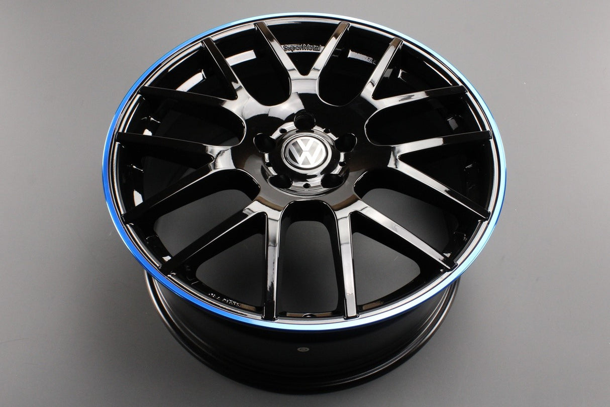 VW Transporter T5 T6 T6.1 20" Trident alloy wheel (black) ZGB5GB071496G