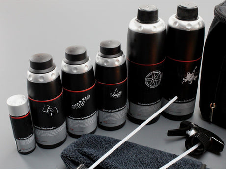 Audi branded car care cleaning kit with storage bag 4L0096353C