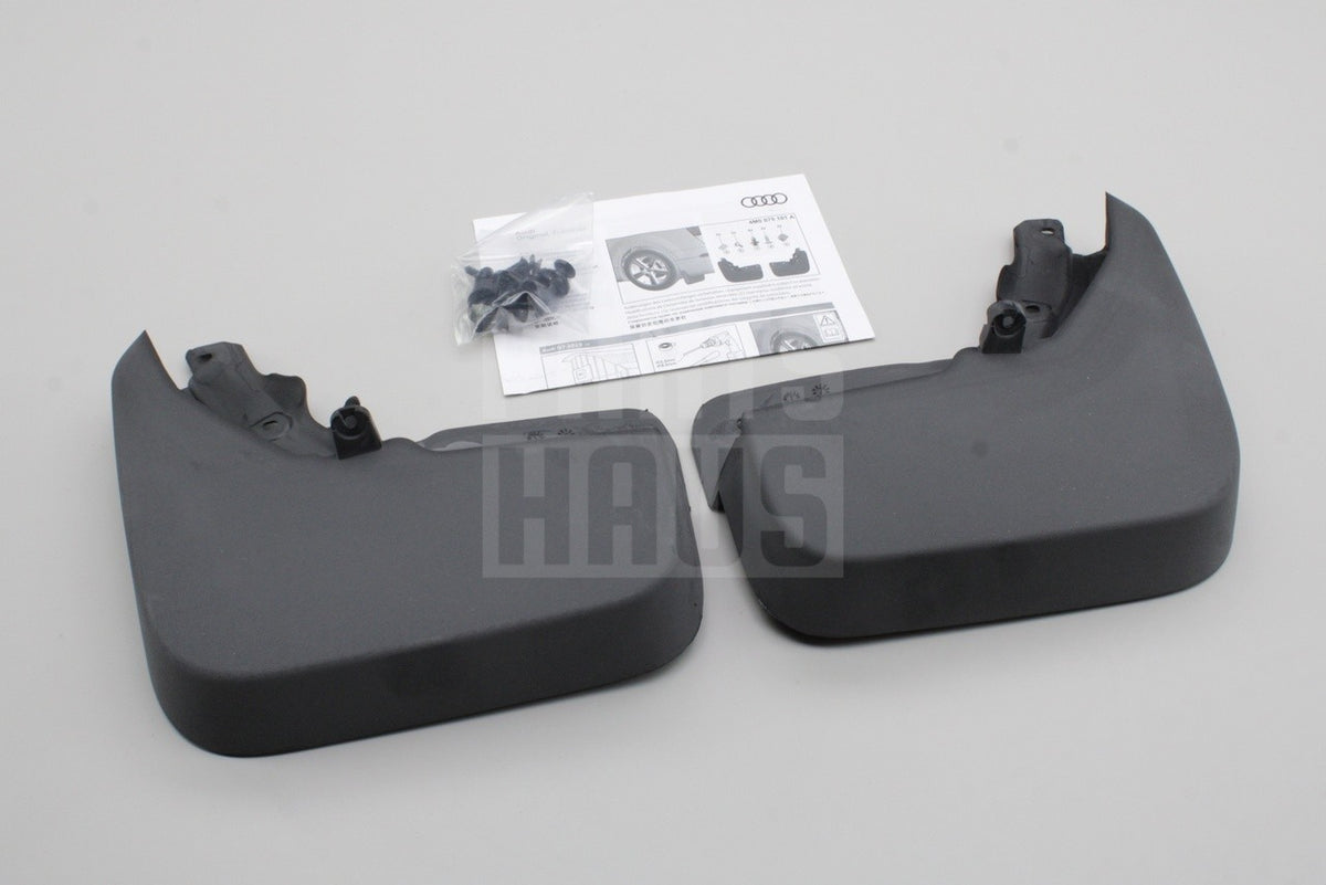 Audi Q7 2016-on accessory mud flaps (front & rear) 4M0075101A/111A