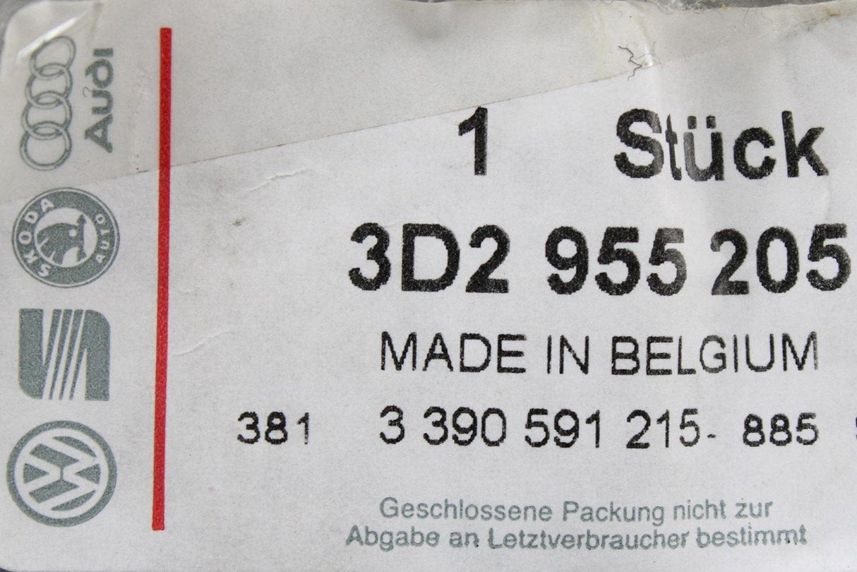 VW Phaeton 2002-2016 windscreen wiper arm cover cap RHD 3D2955205