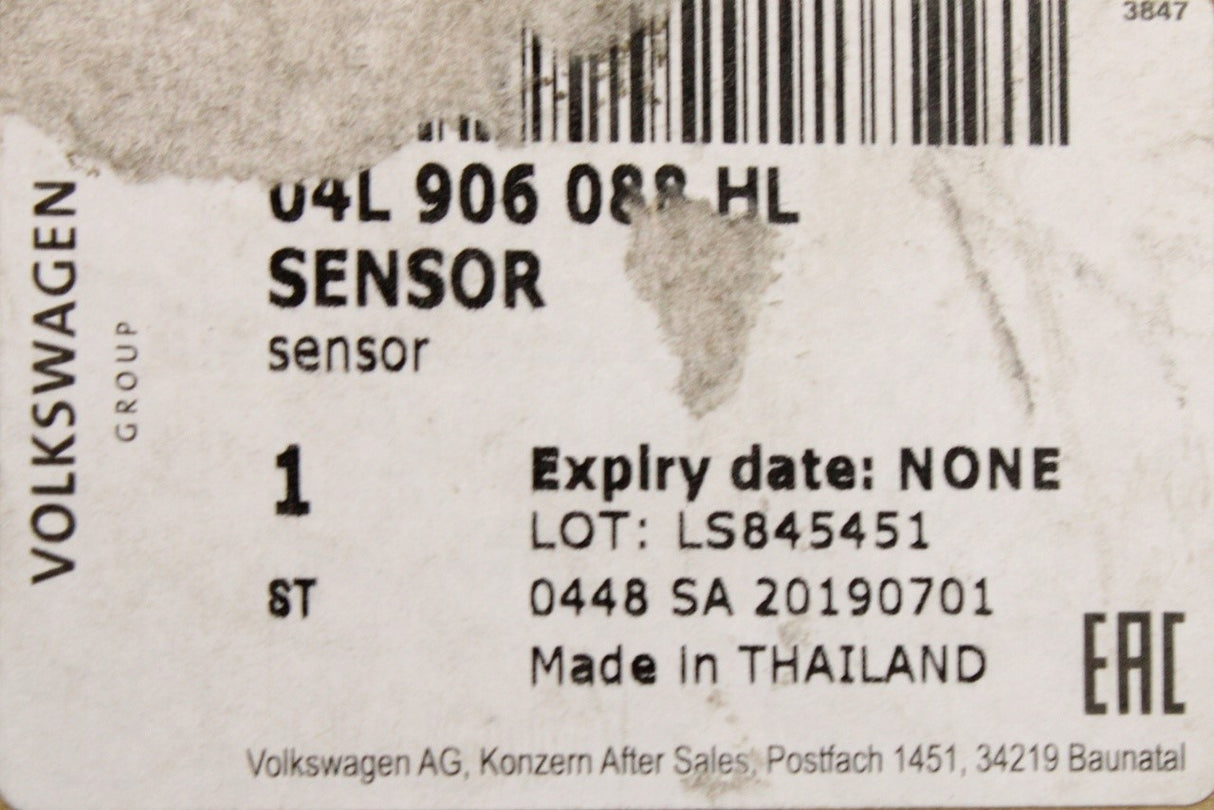 VW Transporter T6.1 2.0 TDI exhaust gas temperature sensor 04L906088HL