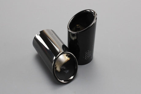 Audi exhaust tailpipe tip trim (black chrome) 8K0071761A