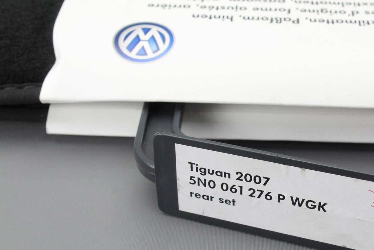 VW Tiguan 2008-2016 rear carpet floor mats set 5N0061276P WGK