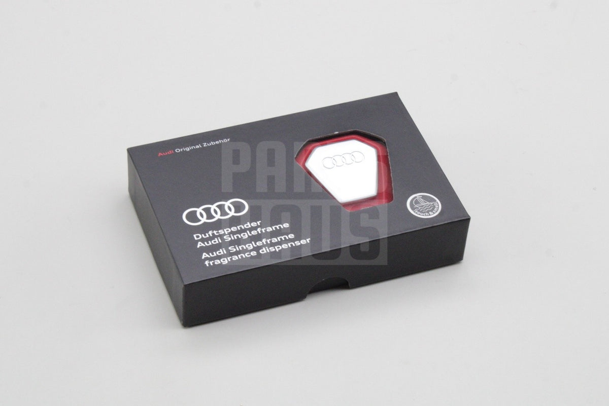 Audi accessory red air freshener (mediterranean) 80A087009A