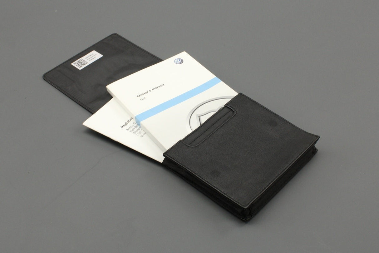 VW Golf MK6 2009-2013 owners manual handbook with wallet 122557G6L20