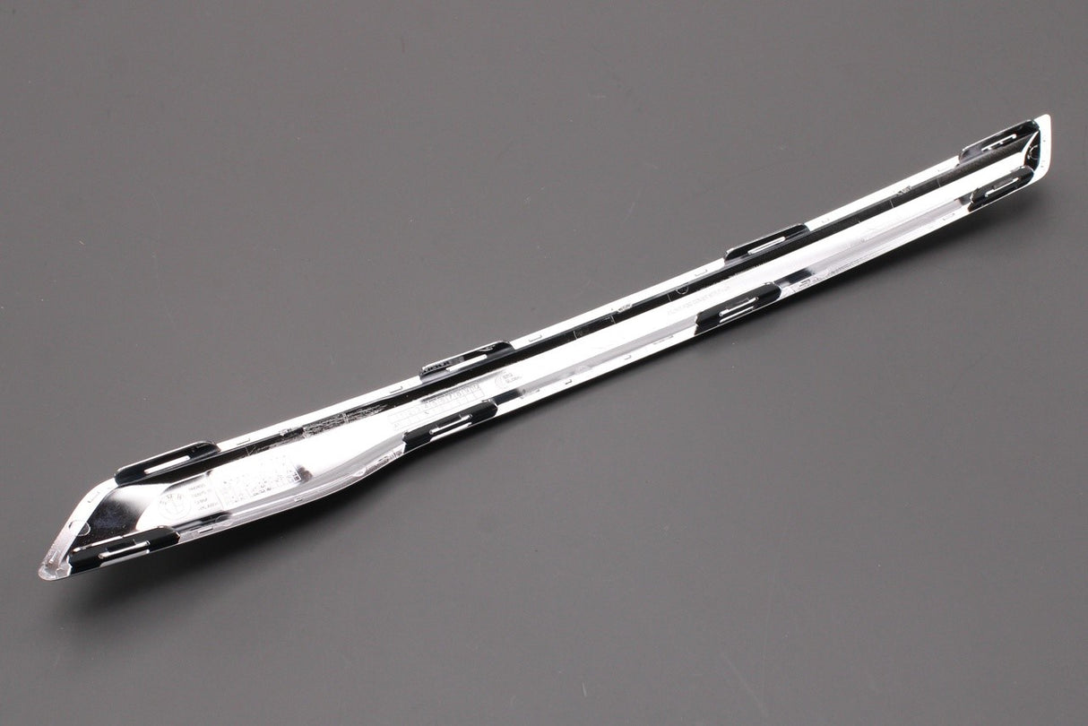 BMW X3 G01 2016-21 lower front bumper chrome trim (left) 51117442493