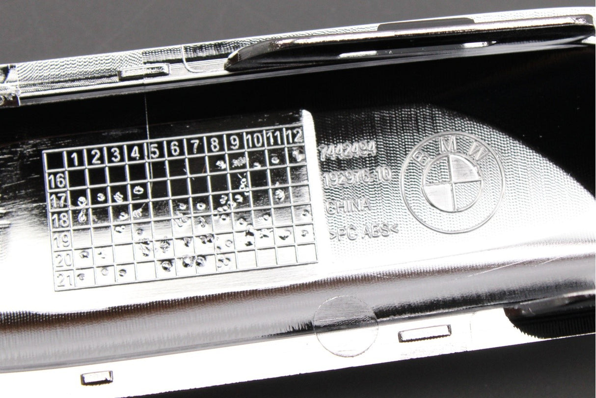 BMW X3 G01 2016-21 lower front bumper chrome trim (right) 51117442494