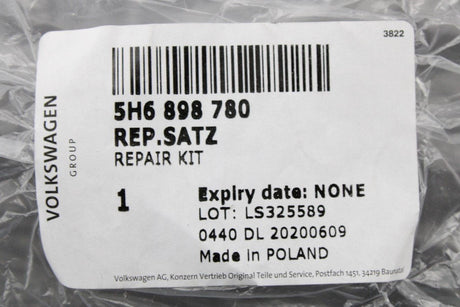 VW Golf MK8 2020-Onward Parcel shelf repair set kit 5H6898780