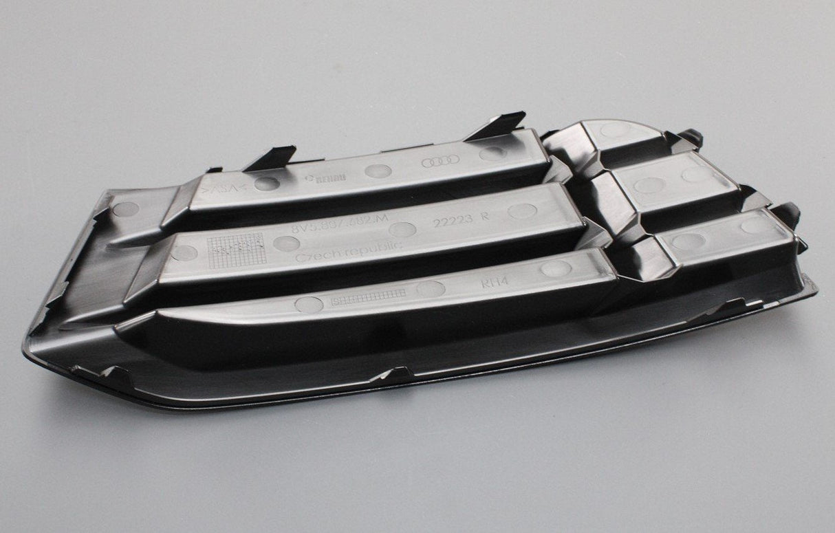 Audi A3 Saloon 17-20 front bumper lower grille (right) 8V5807682M 9B9