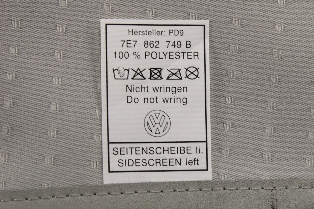 VW Multivan California T5 T5.1 T6 T6.1 curtain for cab (left) 7E7862749B