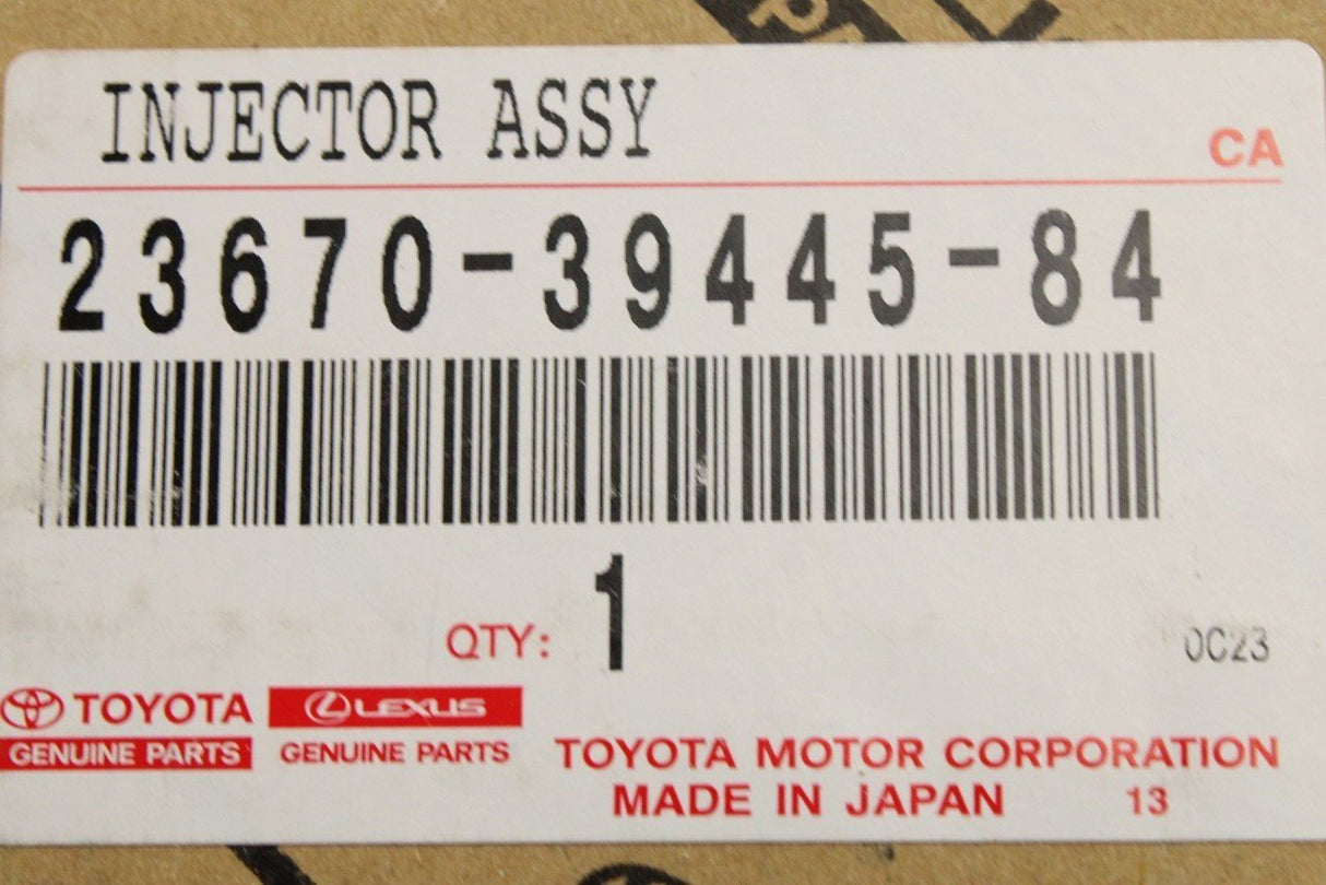 Toyota Hilux 11-21 Land Cruiser diesel fuel injector unit 23670-39445-84