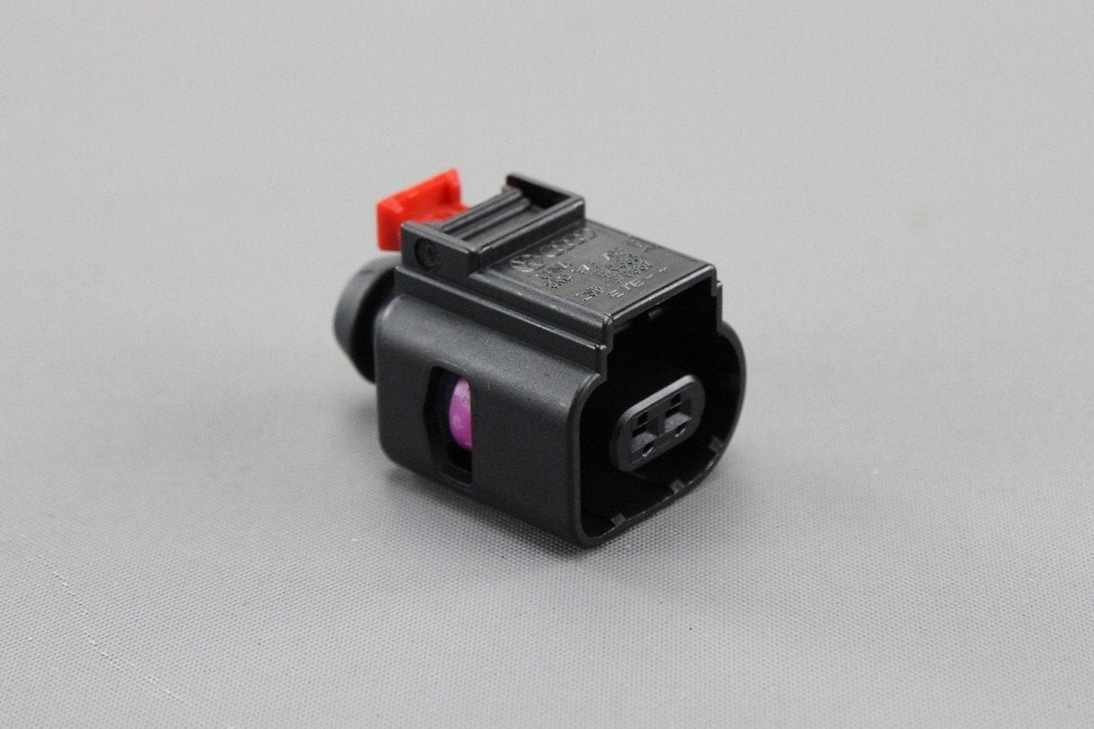 VW Audi Skoda SEAT 2-pin plug flat contact housing (x1) 8K0973702D