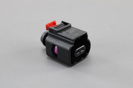 VW Audi Skoda SEAT 2-pin plug flat contact housing (x1) 8K0973702D