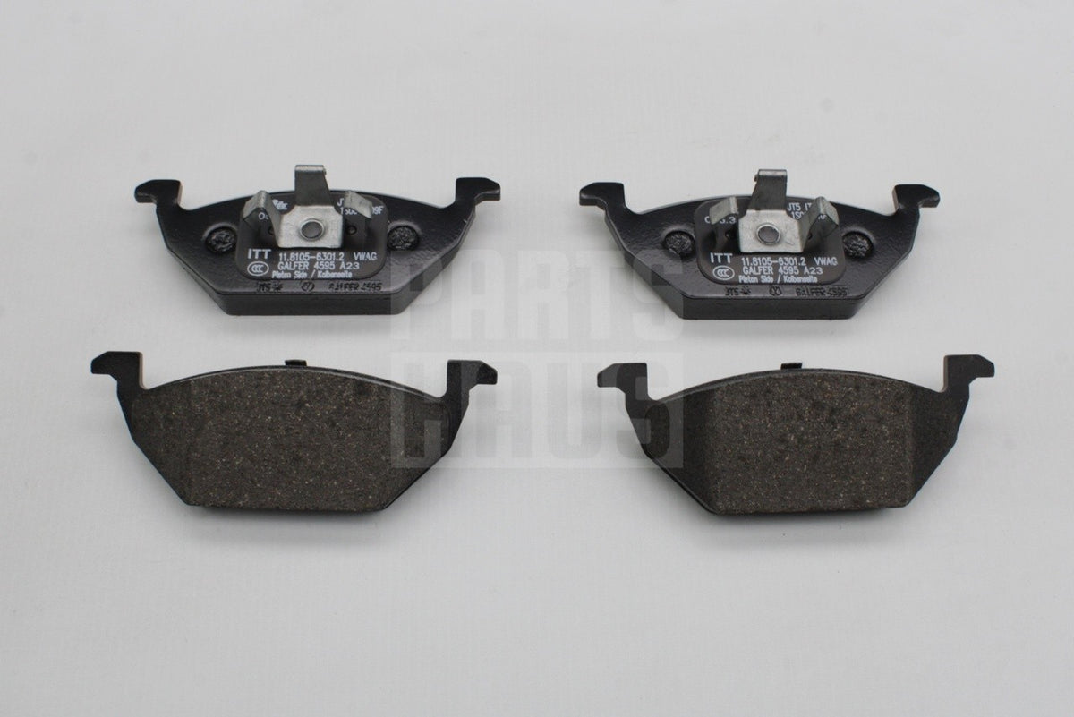 VW e-Up 2017-24 Skoda E-Citigo SEAT e-Mii brake pads (front) 1S0698151E