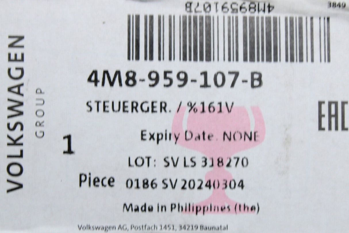VW Touareg Audi A4 A6 Q7 Q8 tailgate boot lid control module 4M8959107B