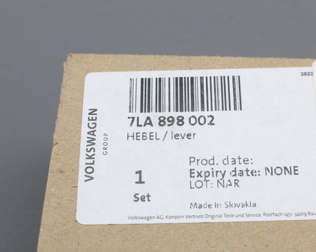 VW Transporter T6.1 2020- heater temperature regulating levers 7LA898002