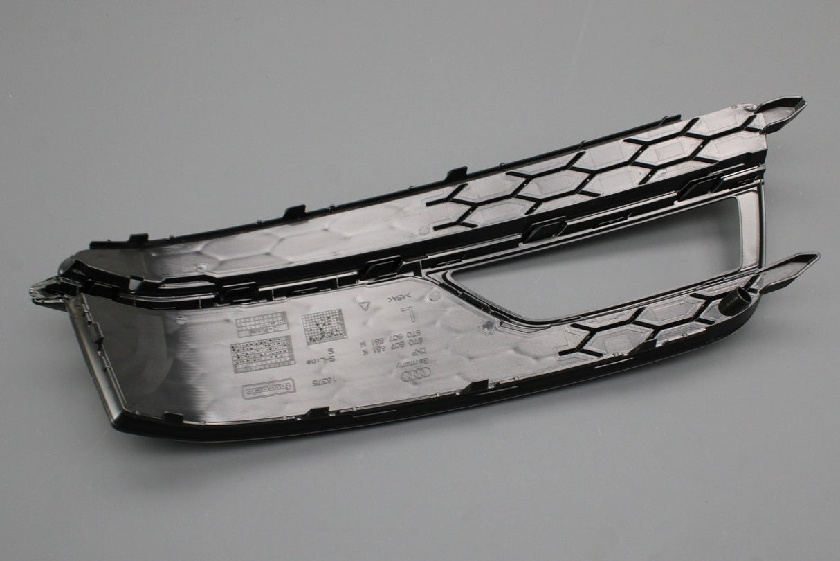 Audi A5 2012-2017 front bumper fog light grille (left) 8T0807681K 01C