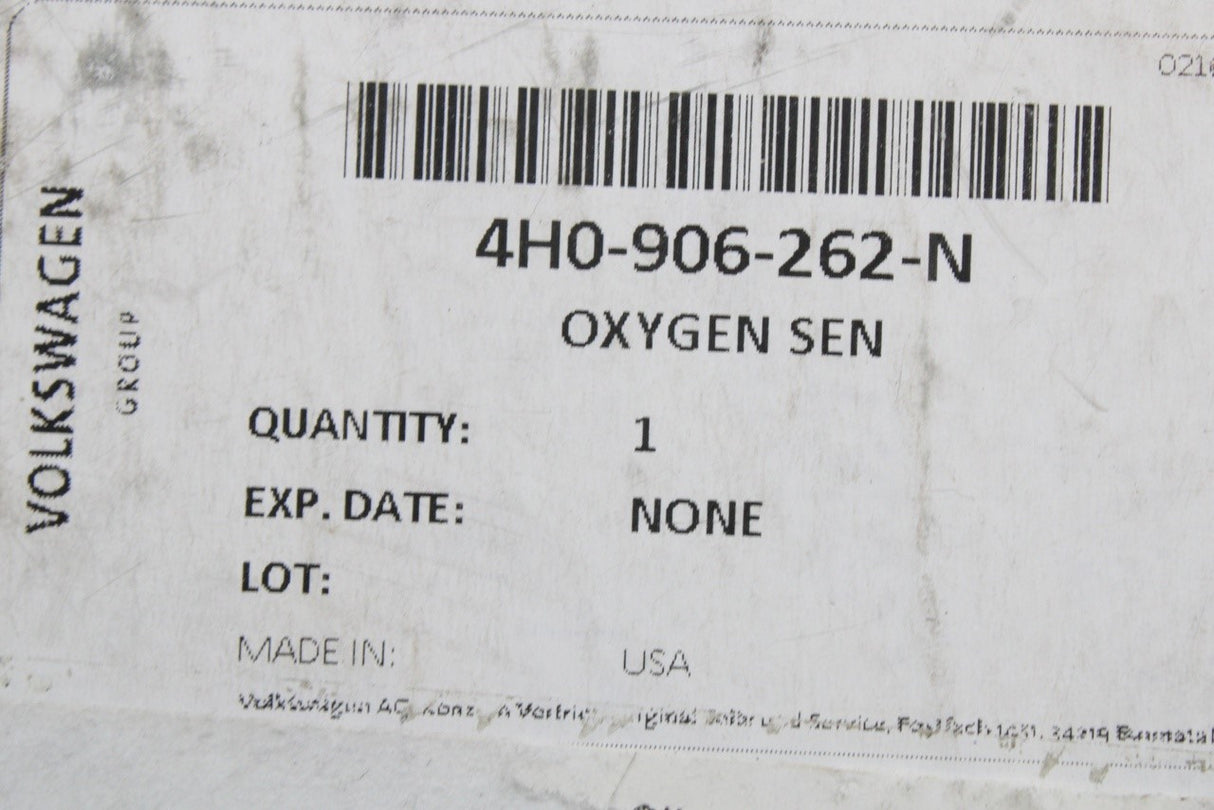 Audi A6 S6 RS6 A7 RS7 A8 S8 4.0 TSI lambda sensor (pre-cat) 4H0906262N