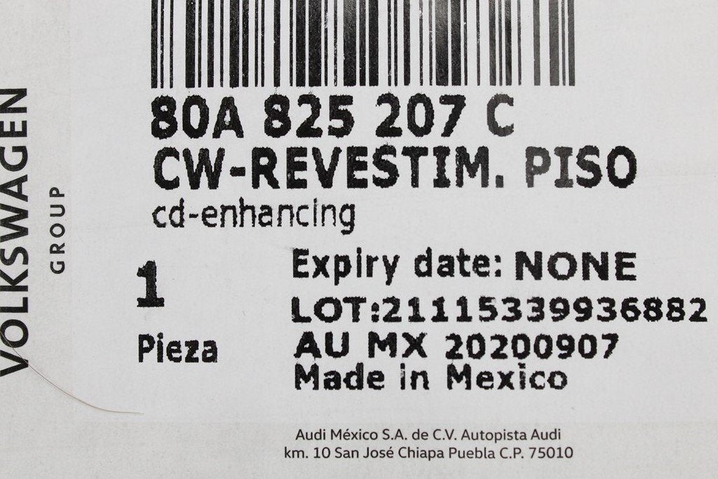 Audi Q5 SQ5 2017-on underbody protection trim (left) 80A825207C