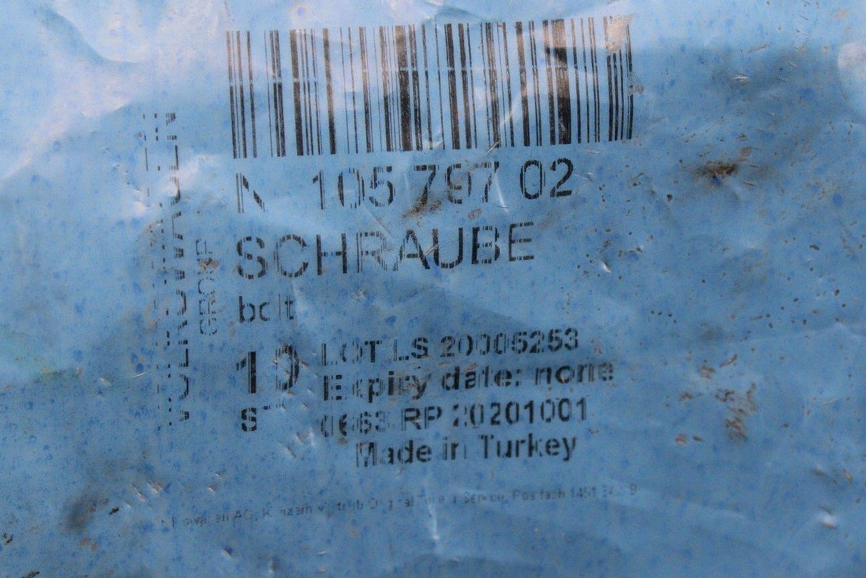 VW Audi Skoda SEAT hexagon head collared bolt (M10x76) N10579702