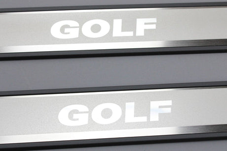 VW Golf MK7 MK7.5 2013-2020 door sill protectors set (3 door) 5G0071303