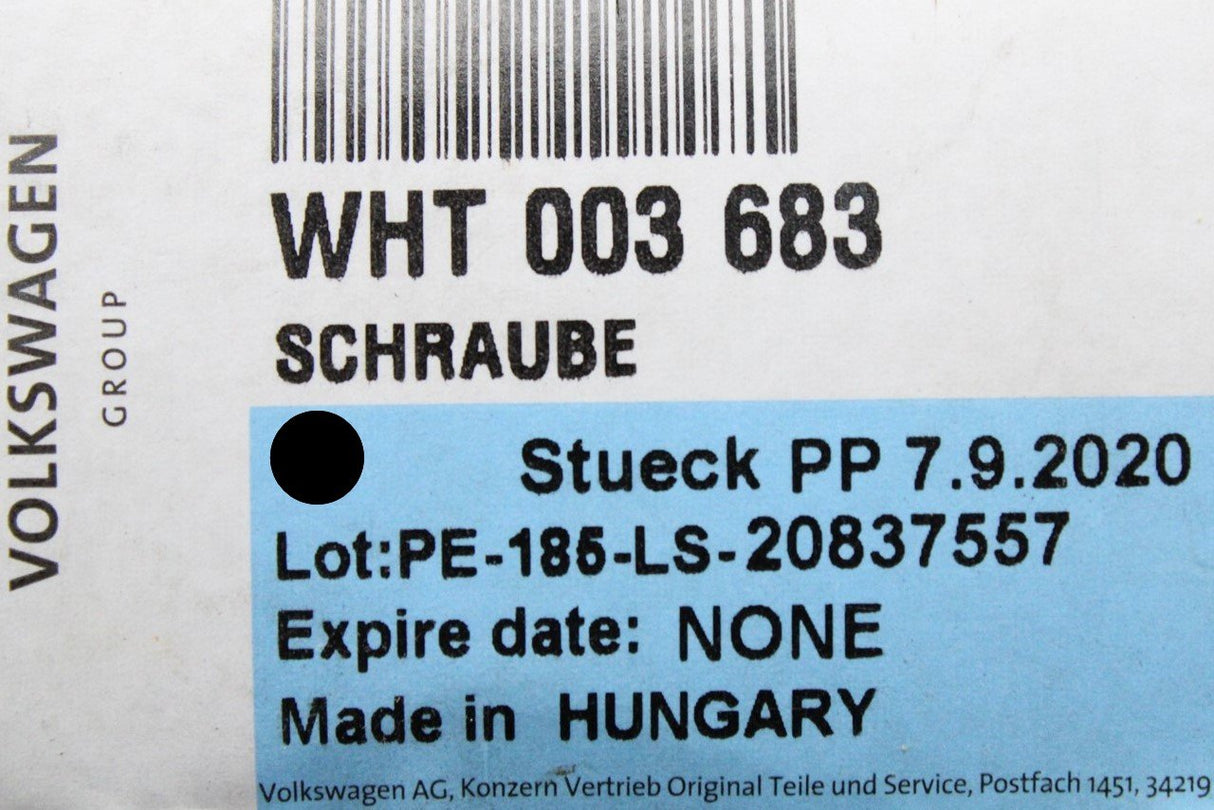 VW Audi Skoda SEAT socket multipoint head bolt (7/16"-20x40) WHT003683