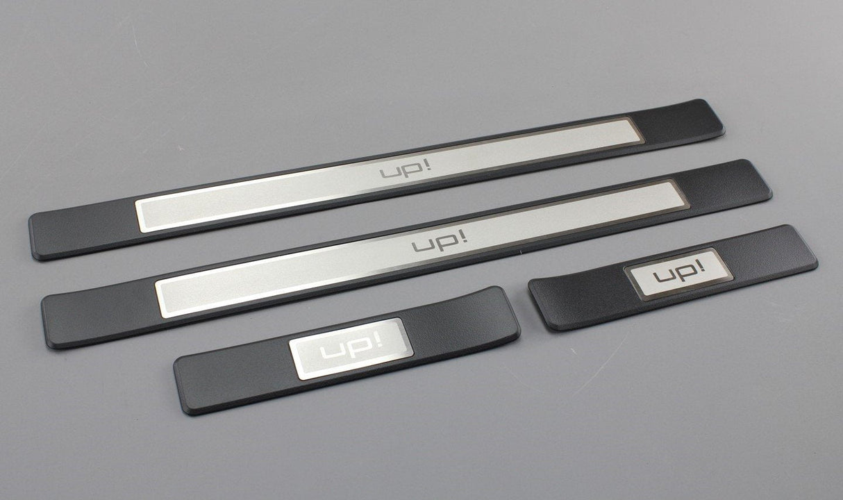 VW Up! 2012-on front & rear door sill protectors set (5 door) 1S4071303